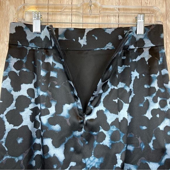 Ann Taylor Silk Blend Printed Pencil Skirt Size 4 Women - Picture 6 of 9